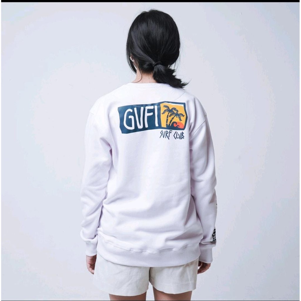 Sweater Crewneck GVFI Pria/Wanita Sweater Crewnek Bahan Tebal