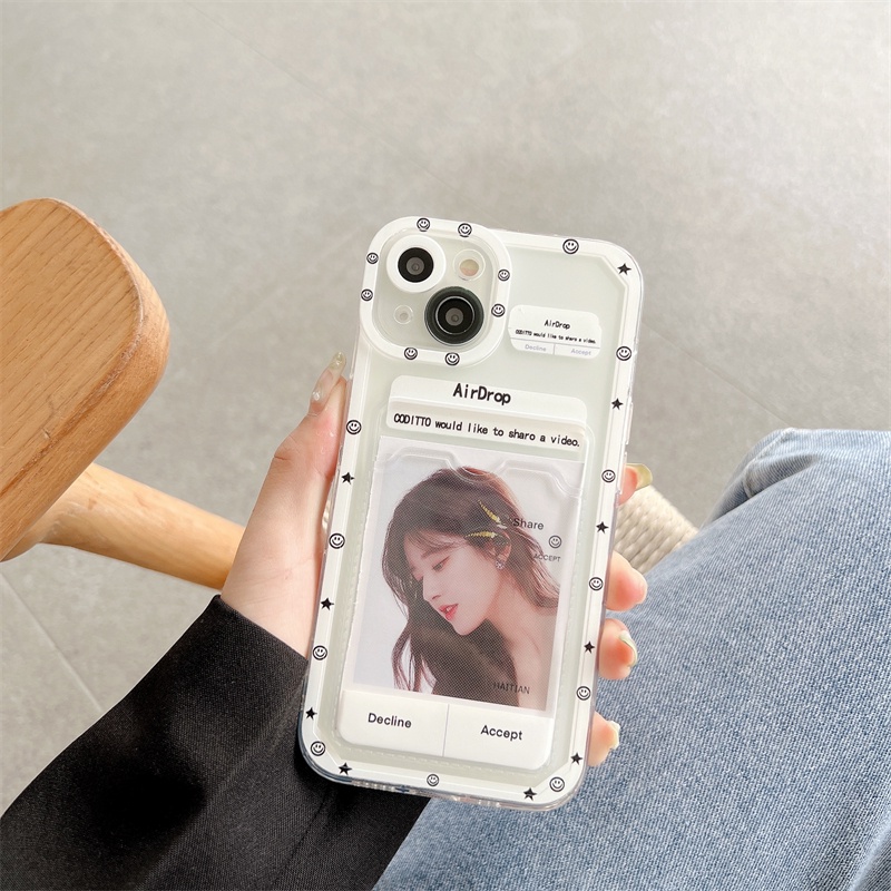 Soft Case Pelindung Anti Jatuh Desain Kartu Bahasa Inggris Untuk iPhone 14 13 12 Pro MAX 11 X XR XS MAX 7 8 Plus