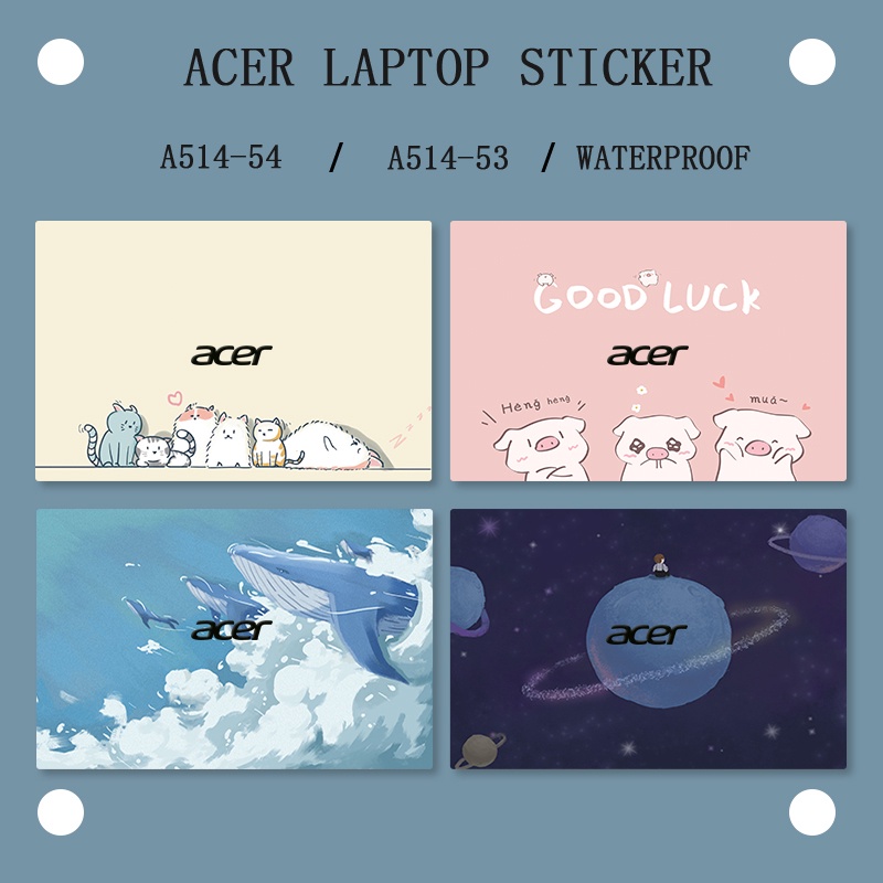 3 Pcs Stiker Pelindung Layar Laptop Motif Marmer Ukuran 14 &quot;Untuk ACER ASPIRE 3 ASPIRE 5 A514-53 A514-54 FUN 2022 S- 540 543-540