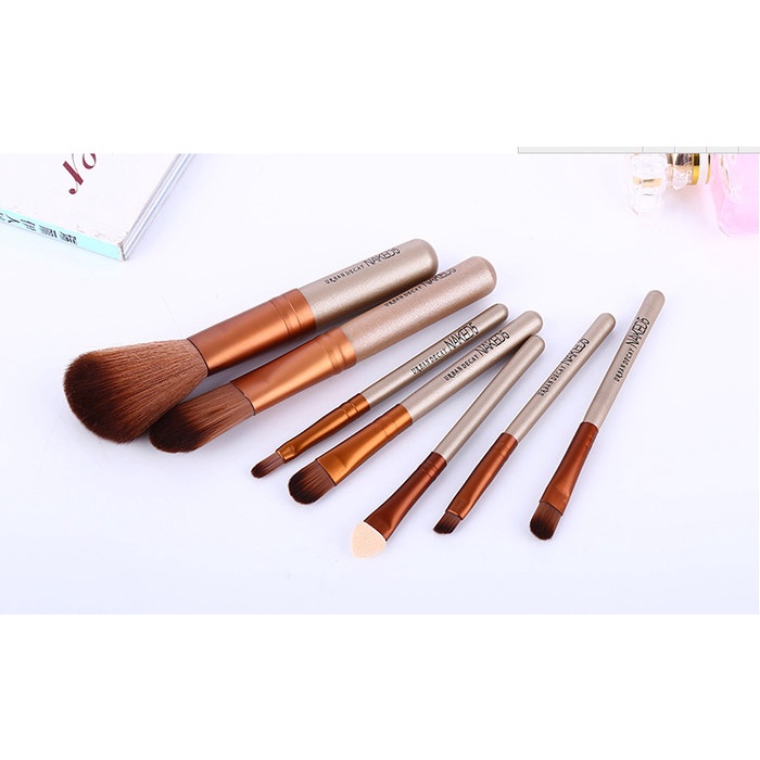 q20w1qq Make Up Brush / Kuas Make Up Naked 5 Urban Isi 7 Set Cd2C01