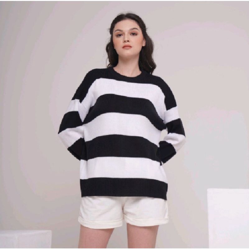 Sweater rajut wanita Oversize/Eira Atasan rajut wanita/sweater rajut wanita