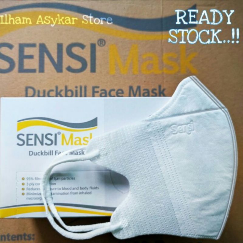 Banda Aceh Masker Sensi Duckbill 3 Ply Per 1 Pcs