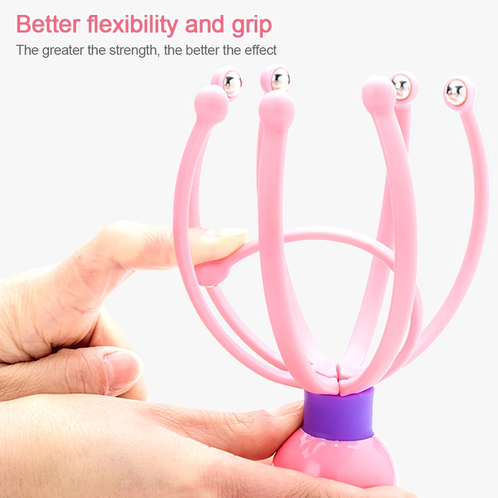 【COD】Head Massager Scalp/ Massager Head Massager  Body Massager Octopus Head Scalp Massager  Neck Equipment Stress Release Relax Massage Relief Head Care Massager