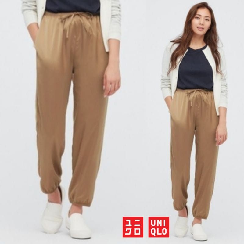 Celana Wanita Jogger UNIQLO // Celana Sehari-hari Original Branded