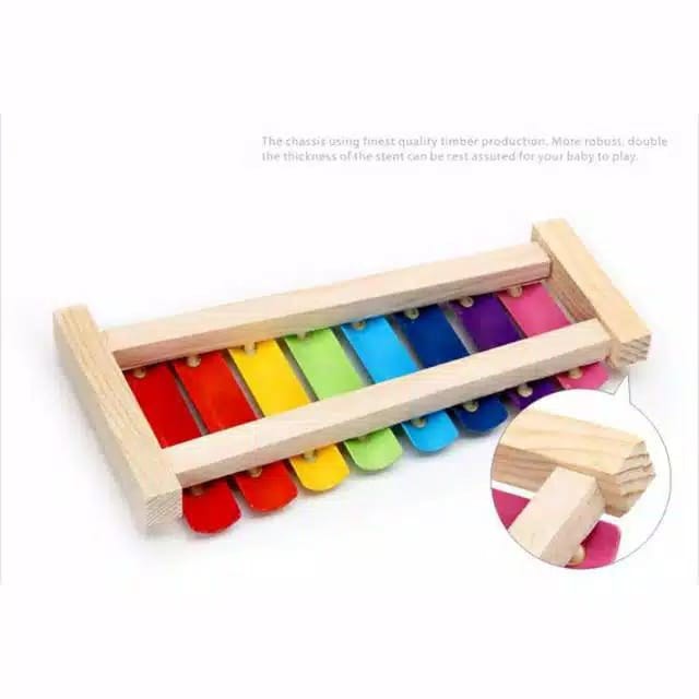 HZ Mainan Musik Anak Xylophone Kayu / Kulintang Anak / Xylophone Bayi