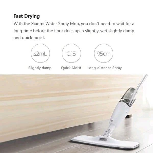 Deerma Water Spray Mop TB500/TB800 Pengepel Lantai Lightweight 360