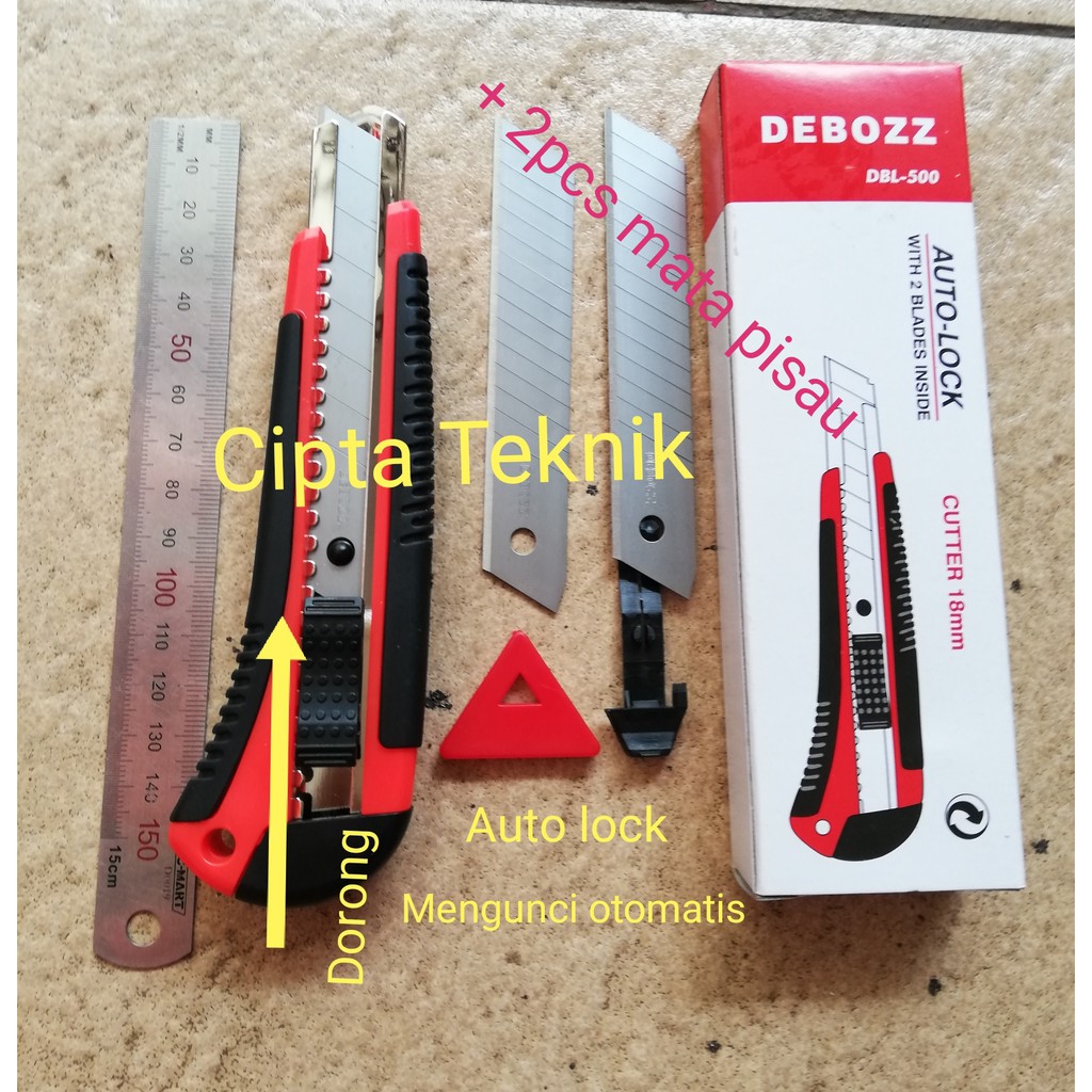 

Cutter debozz DBL 500 dorong auto lock