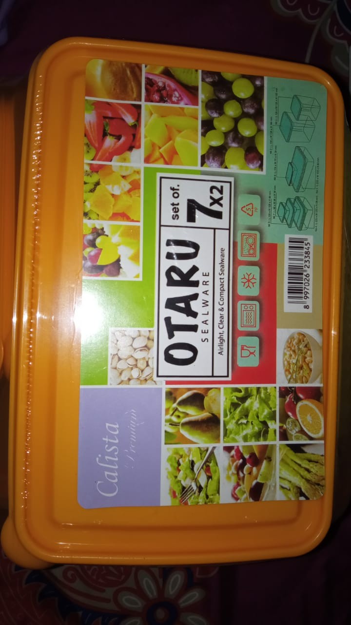 Calista Otaru Smoke Sealware 7g Isi 14pcs | Calista Otaru Wadah Saji Set 14pcs | Toples Set