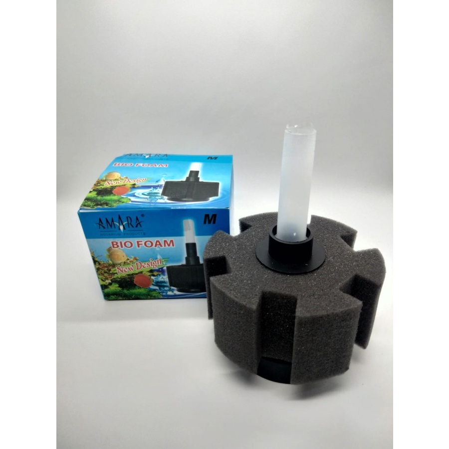 AMARA BIOFOAM FILTER SIZE M SPONGE BUSA FILTER AQUARIUM BIOFOAM