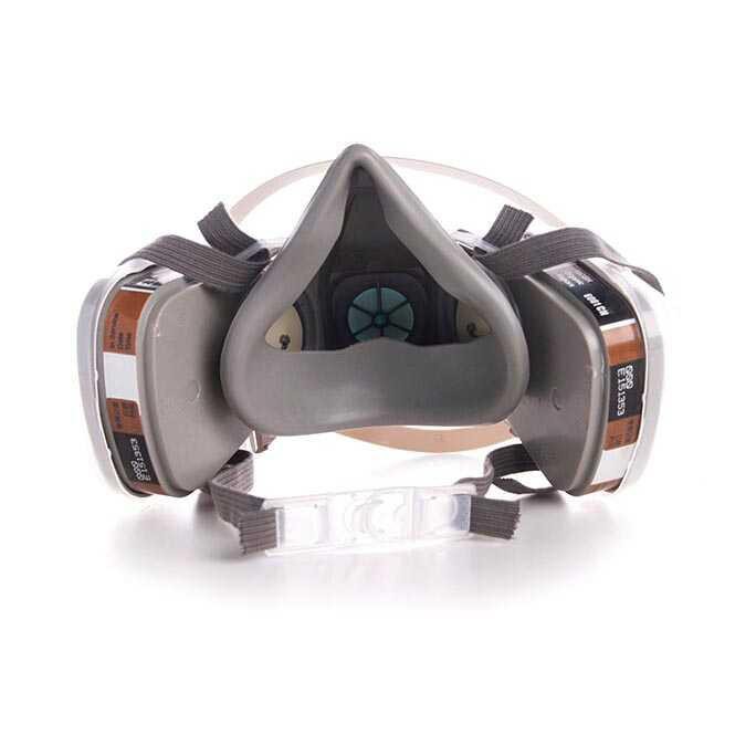 ELESESAFE Masker Gas Respirator - 6200 [Gray]