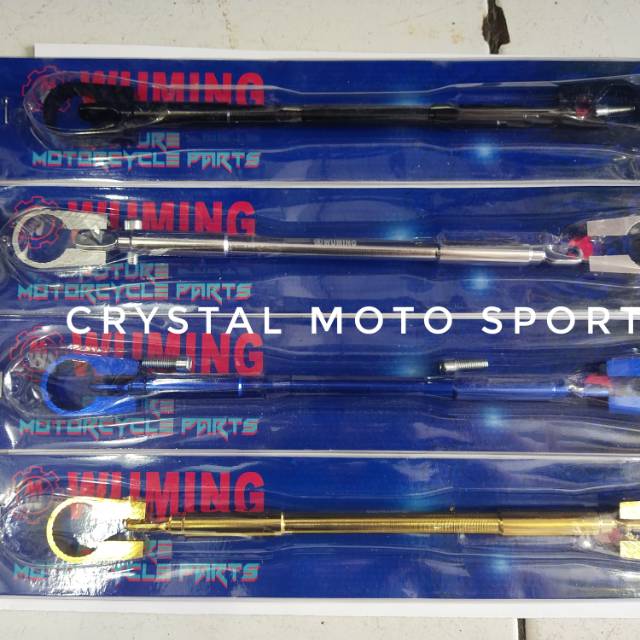 Stabilizer stang universal wuming stabilizer stang Honda PCX 150 lokal wuming cnc