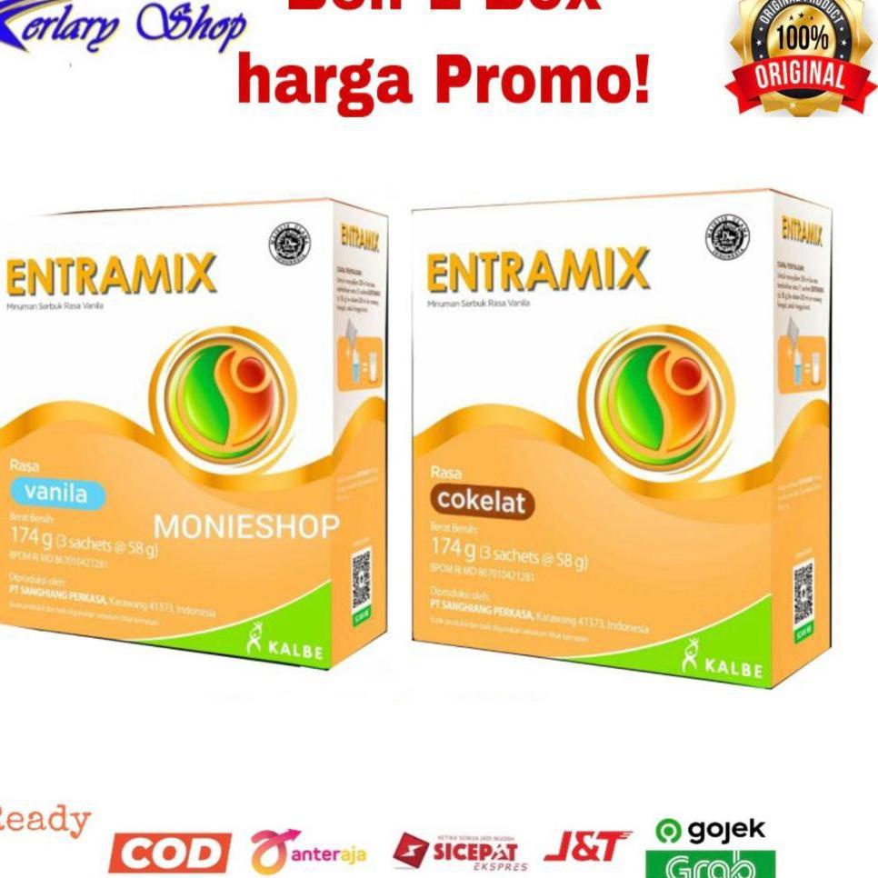 

[KODE PRODUK JJBhj8754] Susu Entramix 174gr Vanila Coklat / susu entramix