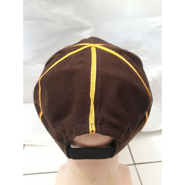 Topi Pramuka Siaga SD Putra Putri Bordir