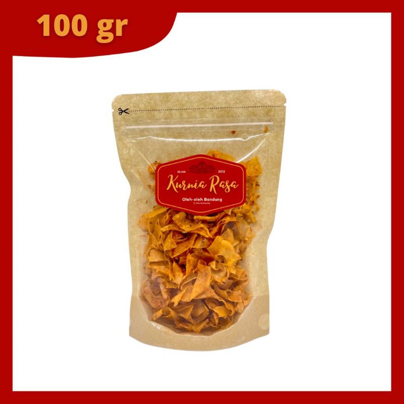 

keripik singkong kriwil/singkong kriting pedas 100gr