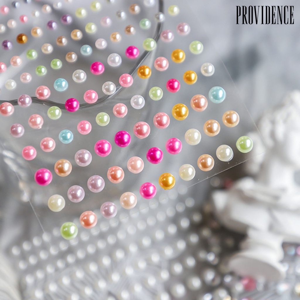 Providence Back Glue Nail Pearl Sticker 3D Effect Mini Beauty DIY Nail Art Decoration Manicure Accessory for Makeup