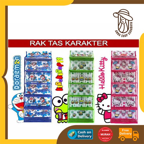 Rak Tas | Rak Tas Gantung Karakter