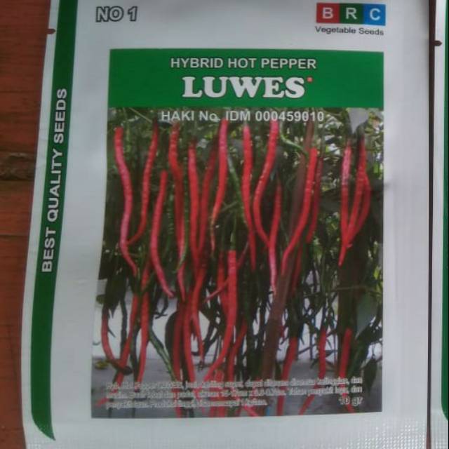 Luwes 10gr Benih Cabai/Cabe Keriting Hibrida