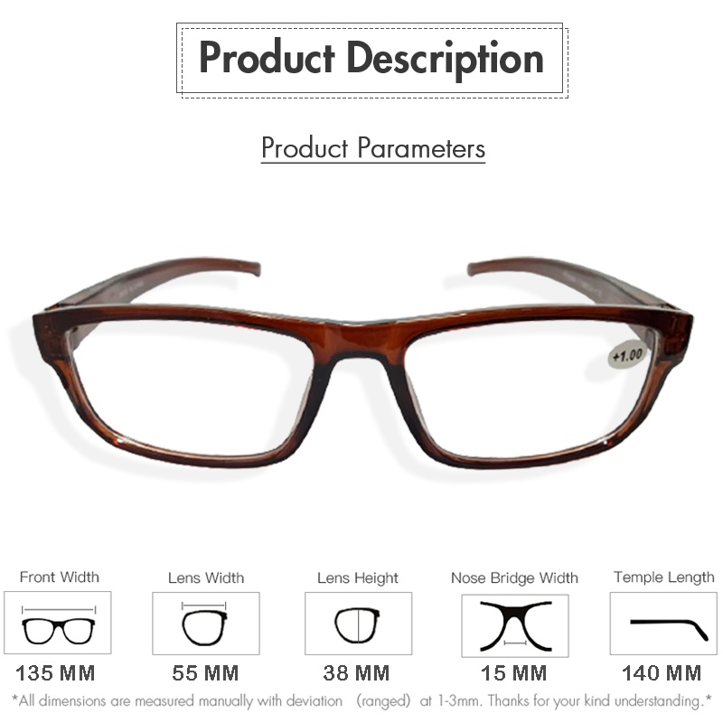 Kacamata PLUS Anti Radiasi Uk +1.00 sd +3.00 Pria Wanita Kacamata Baca Plus Lensa Blueray Anti Radiasi Komputer Hp Kacamata Rabun Dekat Reading Glasses Lensa Blue Ligh Bloocking Unisex