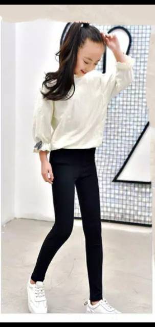 LEGGING POLOS DEWASA:LEGGING ANAK TANGGUNG