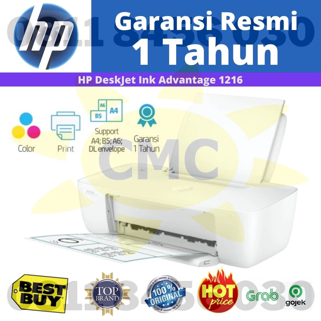 Printer HP DeskJet Ink Advantage 1216 Pengganti HP 1115