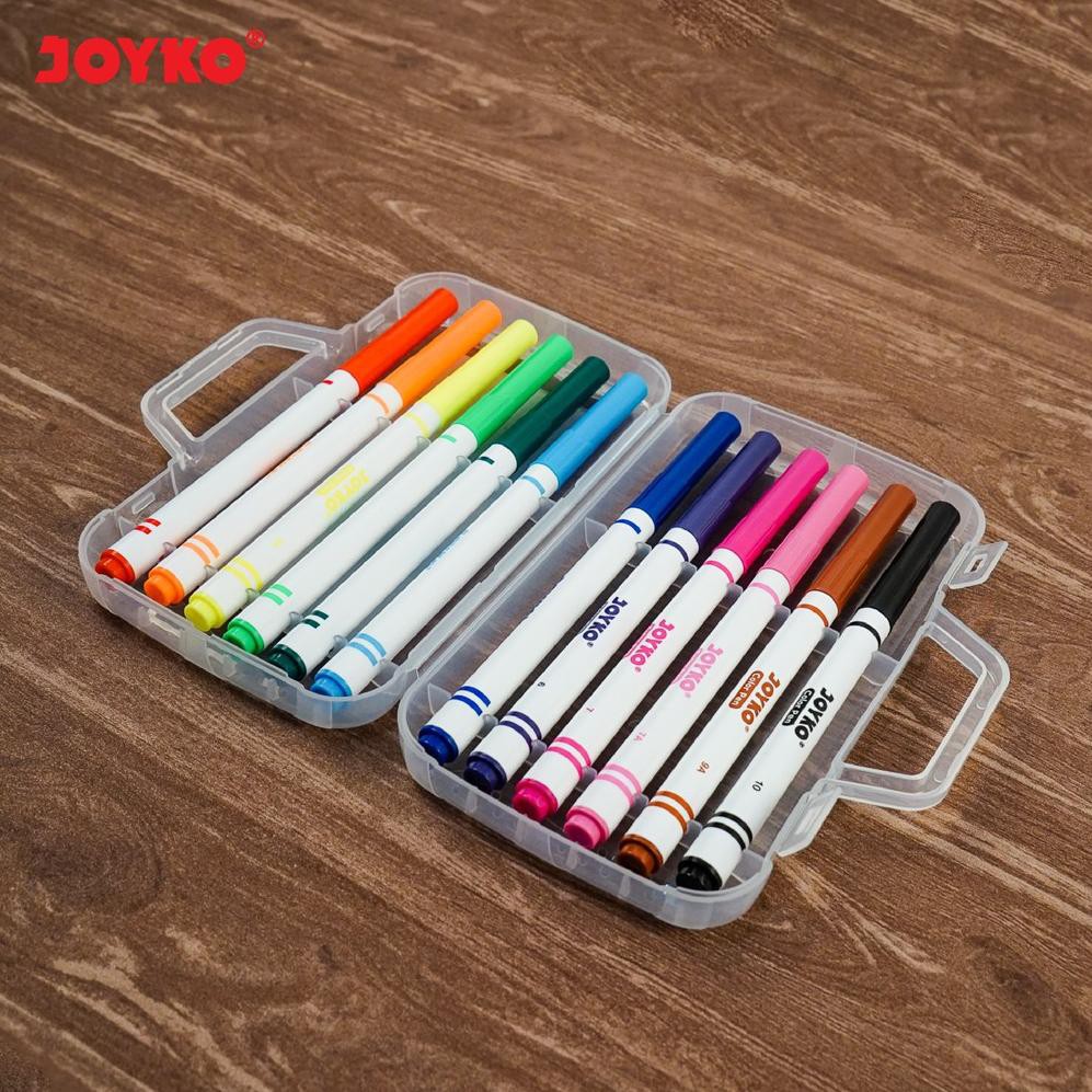 

mU4Code Color Pen Pulpen Pena Warna Joyko CLP-04 12 Warna Colors(B6T4) (paling laris)