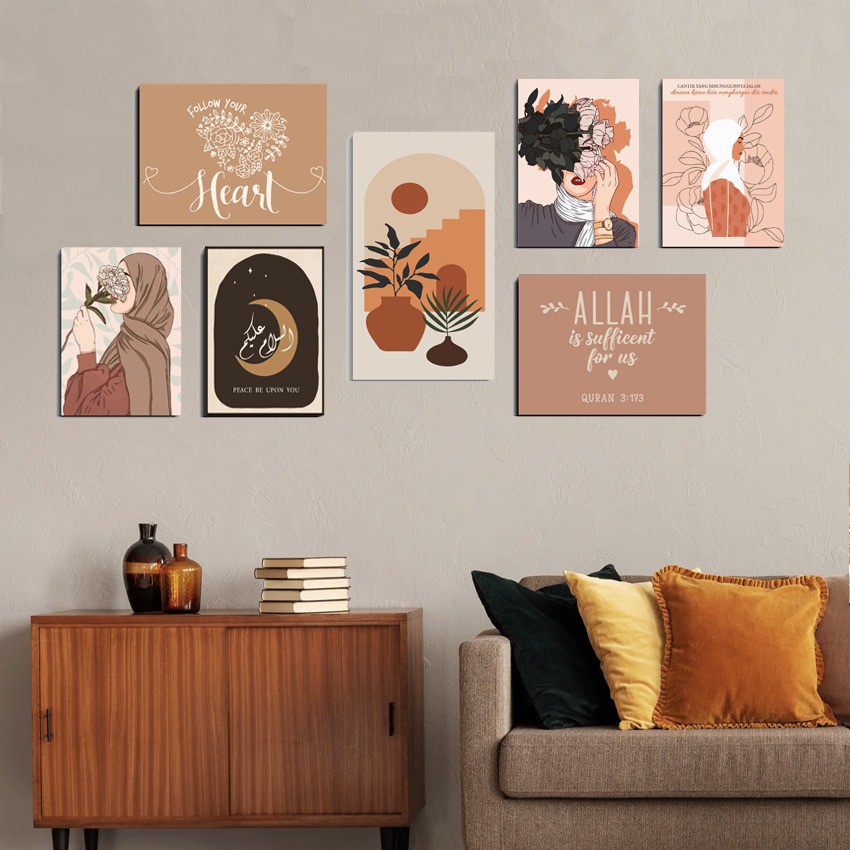 Hiasan Dinding Aesthetic Dekorasi dinding Kamar Pajangan Rumah aesthetic dekorasi Moderen