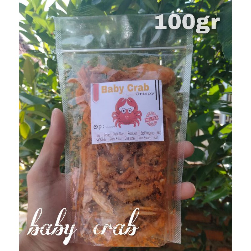 

Baby Crab 100gr Oleh oleh Asli Cirebon