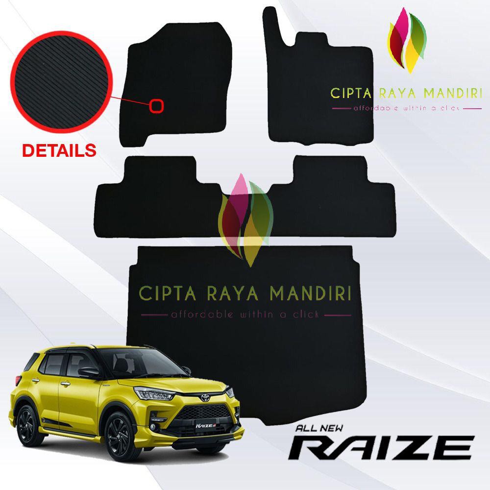 Karpet Mobil TOYOTA Raize Full Set