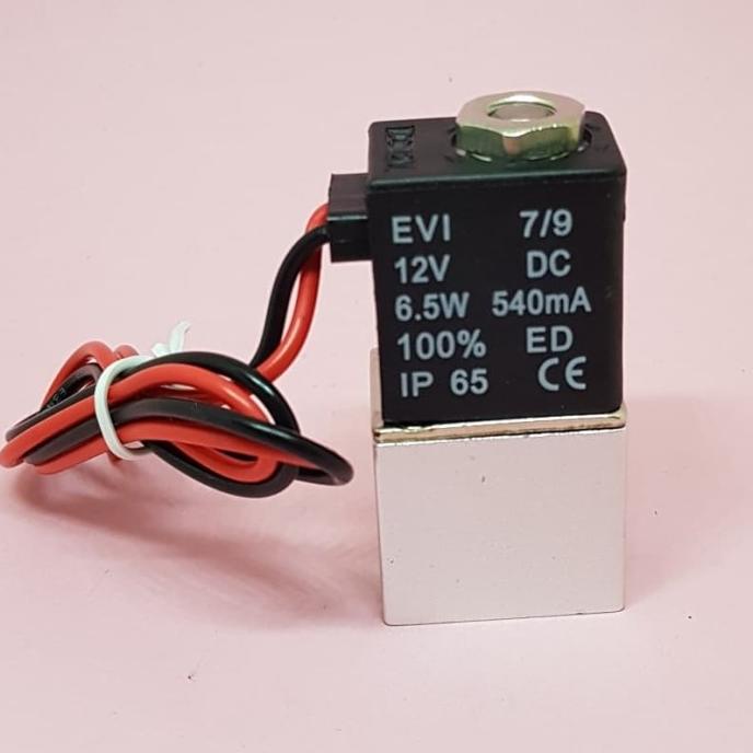 1/4" DC12V 2 Way Pneumatic Solenoid Valve inovvt90 Ayo Beli