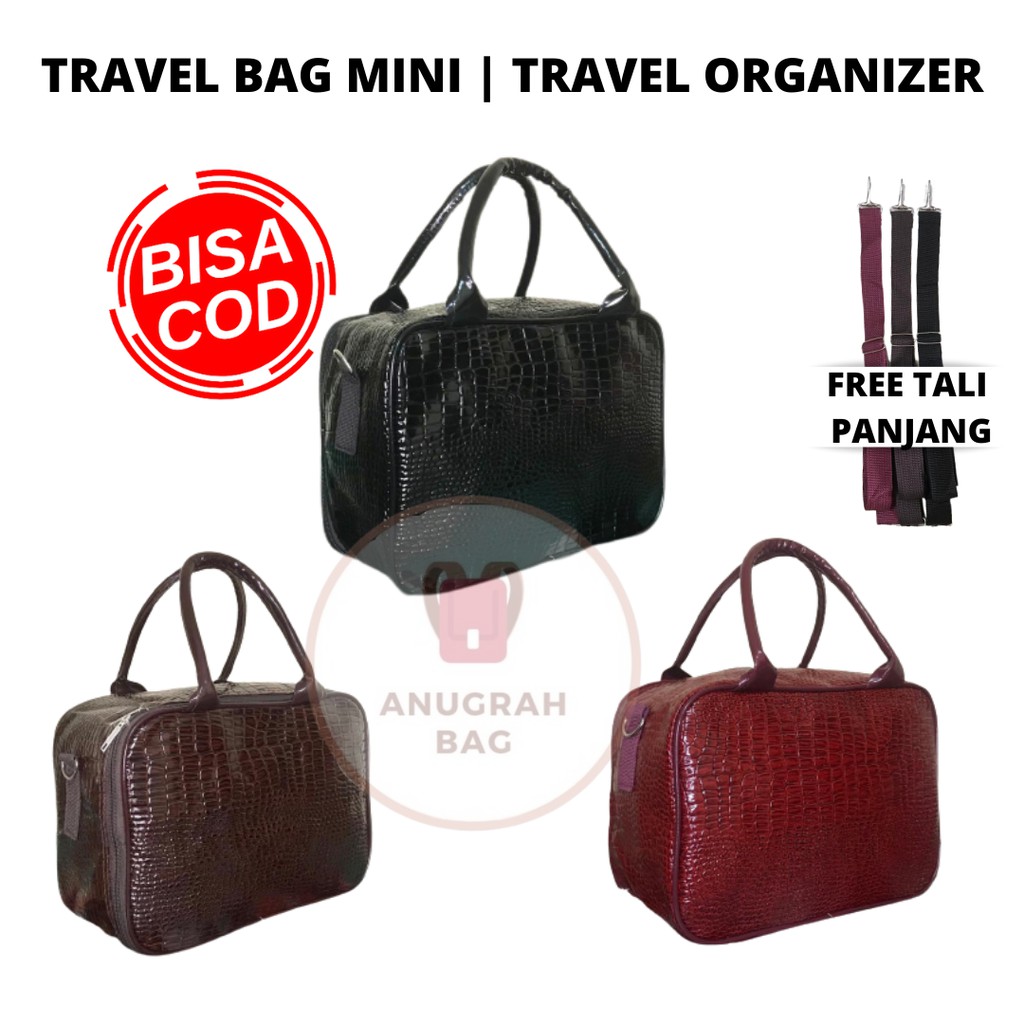 travel pouch kulit premium  | pouch make up | travel bag organizer | tas toiletris | tas make up