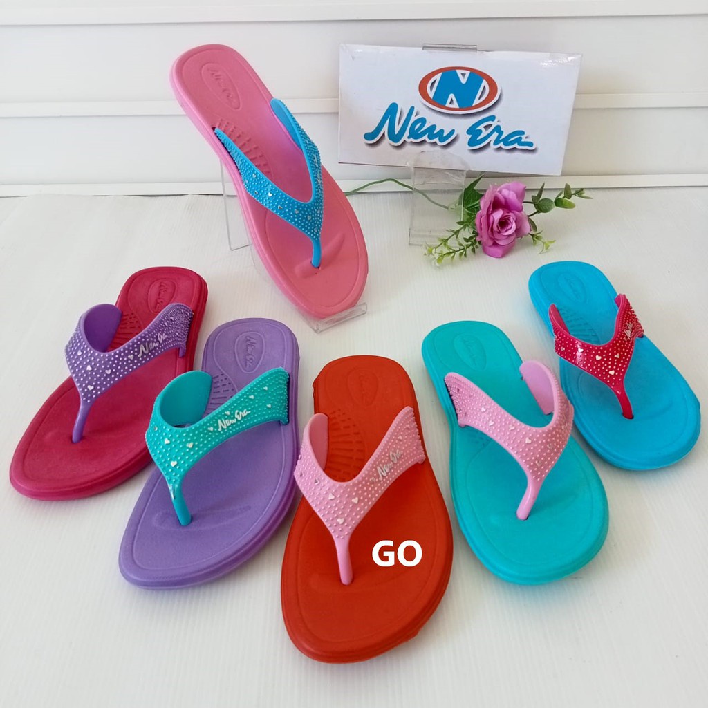 sogo NEW ERA TG CNC 508 Sandal Japit Anak Perempuan Tanggung Sendal Jepit Karet Anti Slip Original