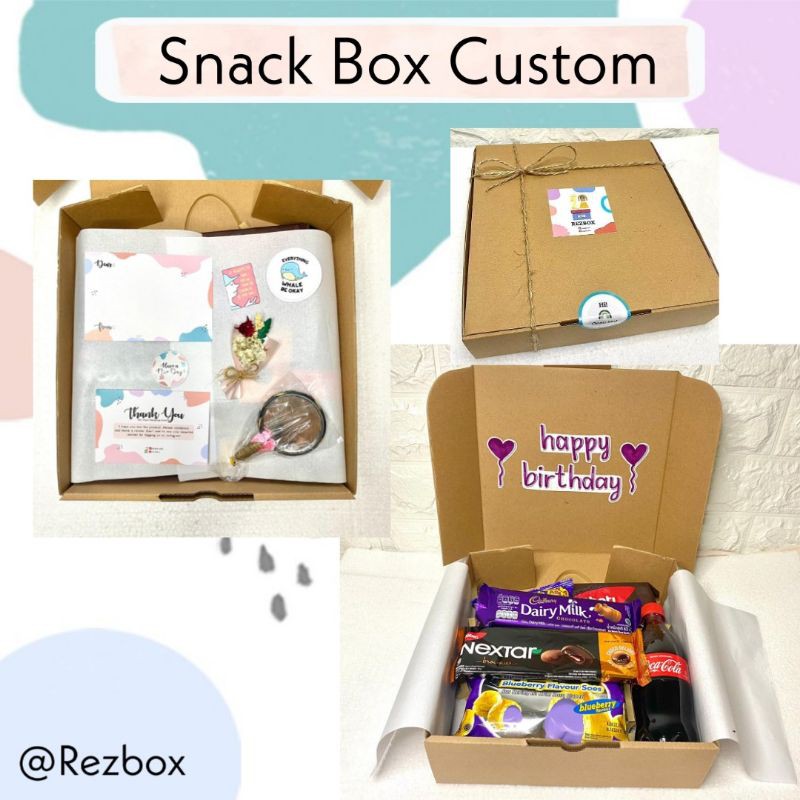

Gift box/Snack box/Hadiah/Custom