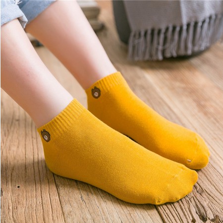⭐𝐈𝐇𝐒 𝟎𝟔𝟑⭐️Kaos Kaki Pria Wanita Motif Beruang Kaos Kaki Semata Ankle Socks-2
