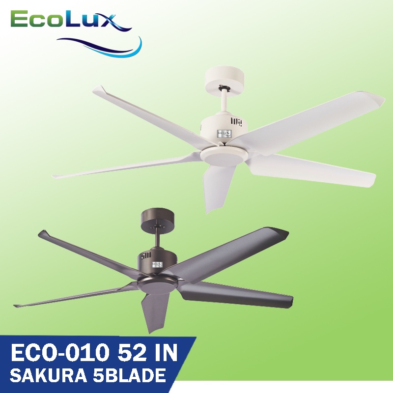 Ecolux Kipas Angin Gantung / kipas minimalis Ecolux Eco-010 SAKURA