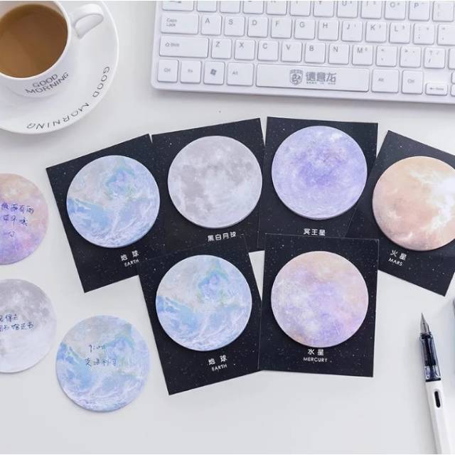 STICKY NOTE PLANET SERIES BULAT (ROUND)