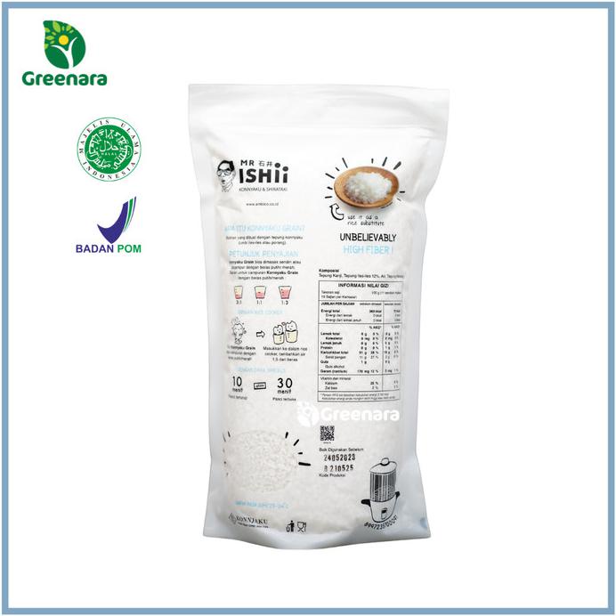 

BERAS SHIRATAKI RENDAH KALORI 1 KG / LOW CARBS SHIRARATAKI