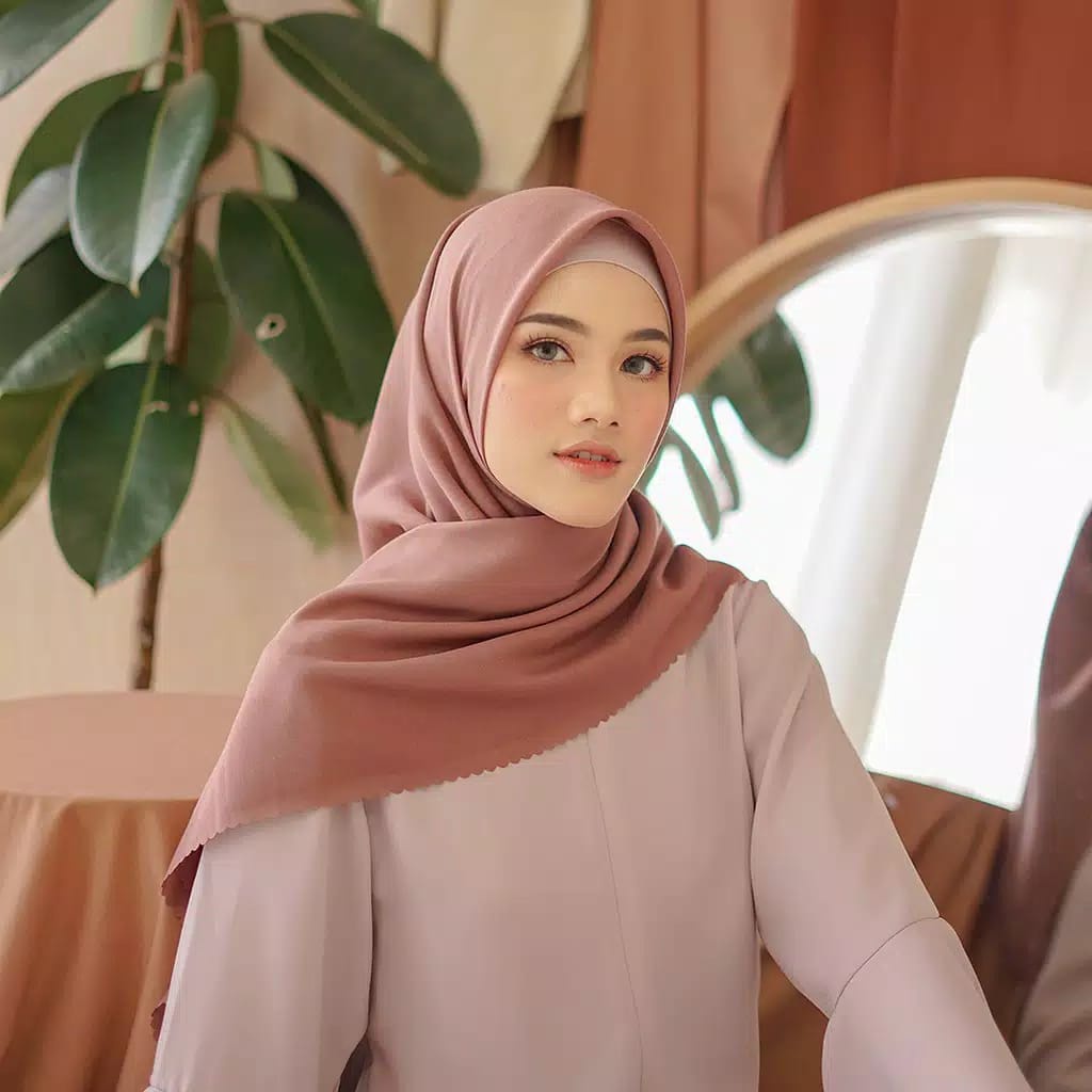 Hijab Segi empat Voal Premium Lasercut Kerudung Segi empat Paris Premium Original Safa Hijab