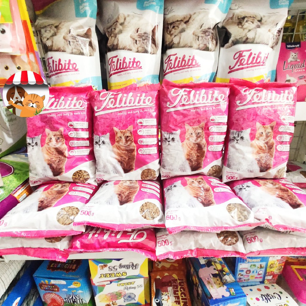 Felibite repack 500gr - Makanan Kucing