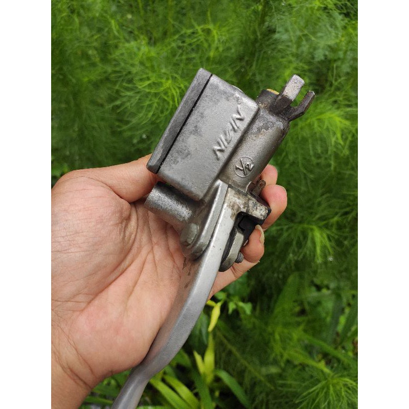 master rem cakram depan original nissin set tuas handle rem