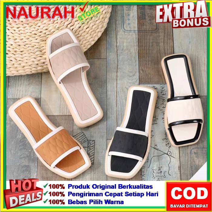 SANDAL BALANCE 1186 ORIGINAL SLOP JELLY LENTUR TRENDY ELASTIS ANTI SLIP EMPUK NYAMAN TAHAN AIR