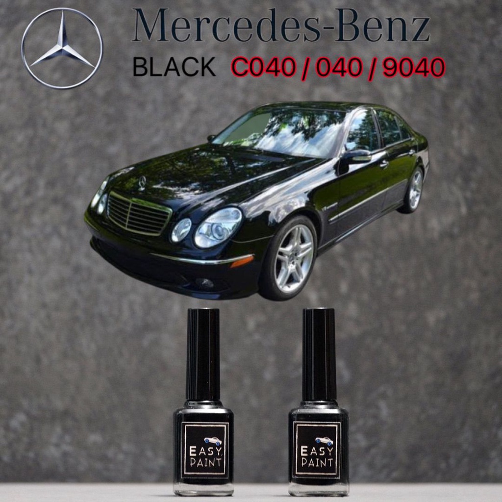 Cat Oles Mobil Black C040 9040 040 Mercedes Benz Mercy Hitam 15ml