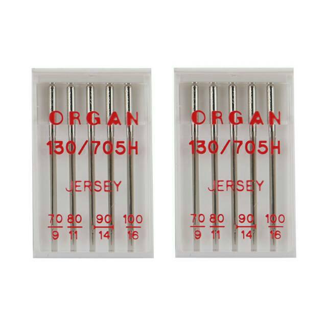 Organ Needles Jersey - Jarum Mesin Jahit untuk Bahan Jersey