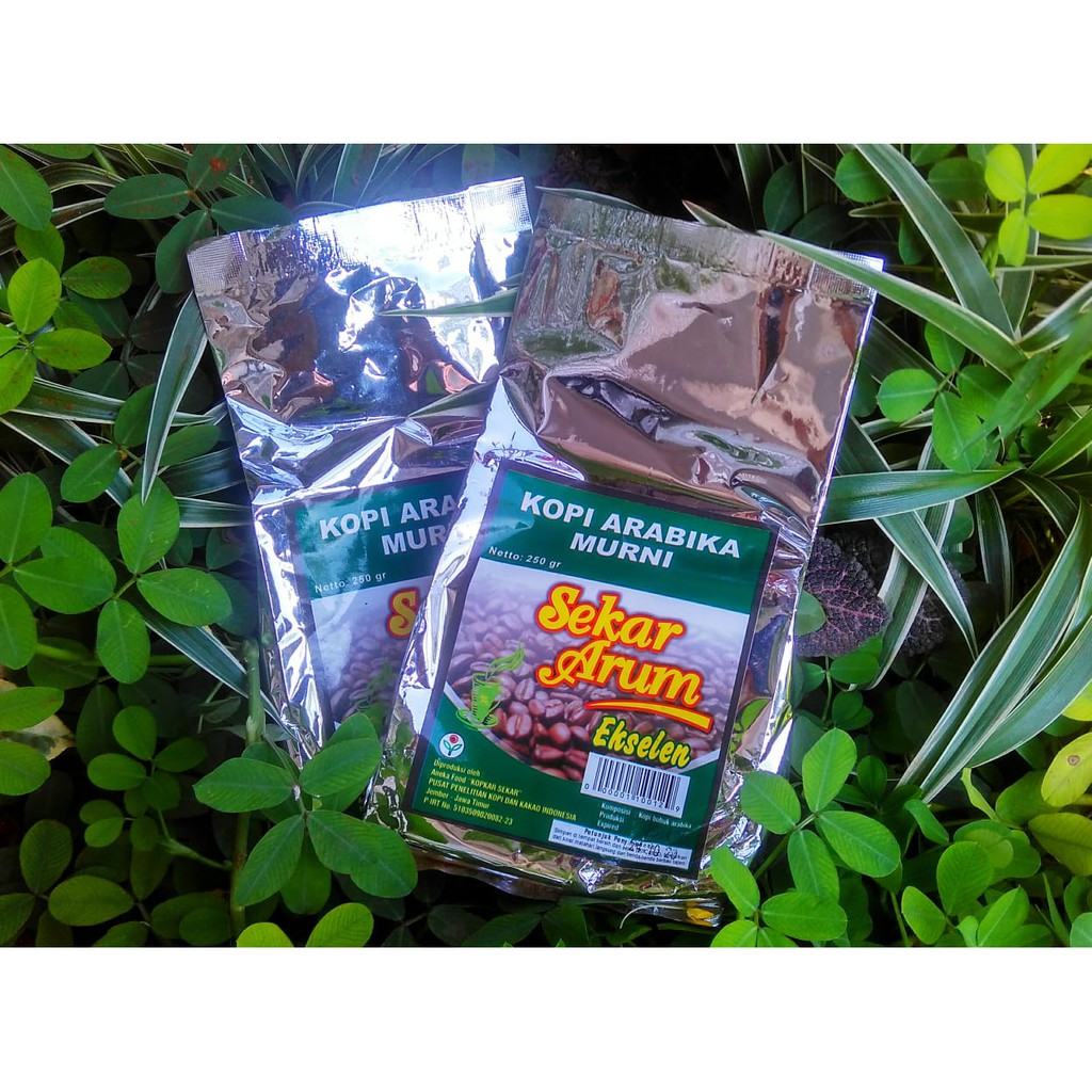 

Kopi Arabica Murni 250 gram Sekar Arum / Kopi Arabika Asli