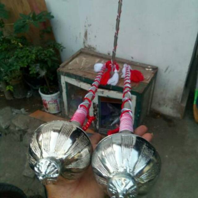 Tongkat mayoret SMA (mahkota)