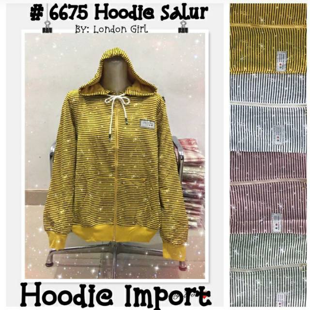 JAKET Hoodie London girl