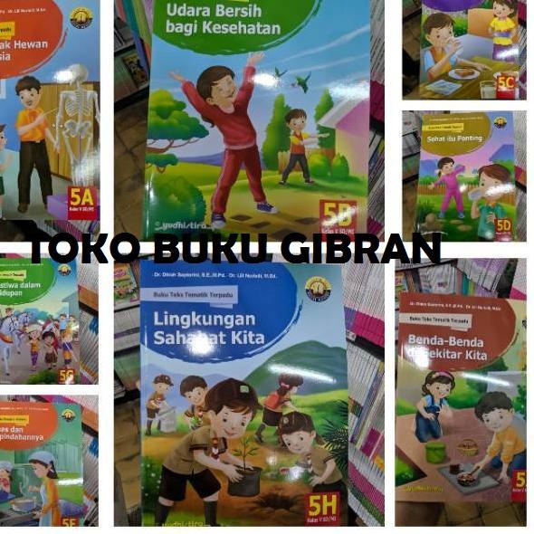Harga Bersahabat.. BUKU Tematik Yudhistira KELAS 5 K13 Revisi