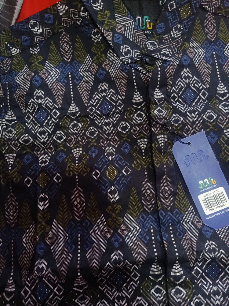 Dgm Fashion   Kemeja Batik Pria Songket Lengan Panjang Batik Pria Batik Kasual Batik Stretch Pria