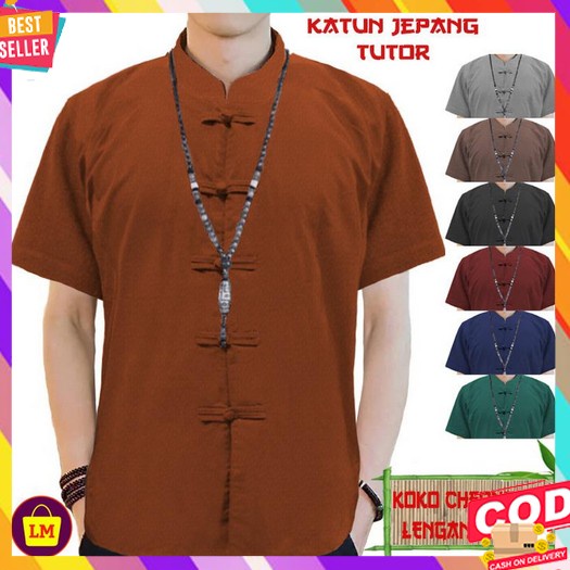 Promo Baju Koko Kurta Zipper Pakaian Muslim Pria Dewasa Premium Katun Calysta Terbaru Bisa Bayar Di 