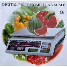 Timbangan Digital Buah 40KG - Digital Computing Scale Double Display