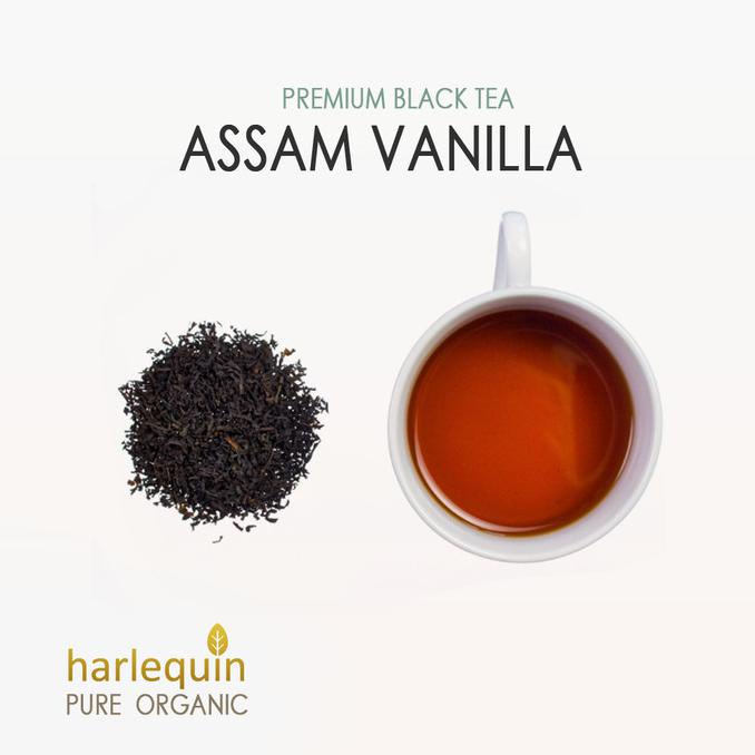 

[[BISA COD]] Assam Vanilla Black Tea 80 Gram Harlequin Teh Hitam Assam Vanilla SALE Kode 1018